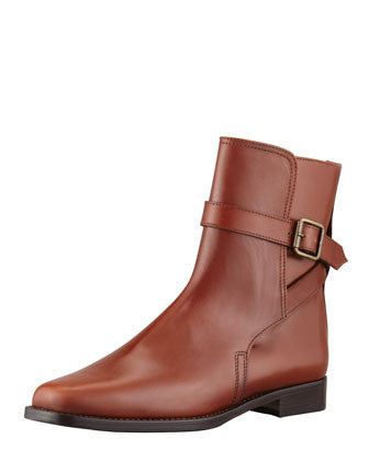 Ankle Sultana Flat Buckled A Boot M08